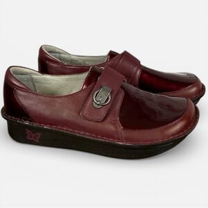 Alegria Women's Dixi Platform Nursing Work Slip On Shoes Sz EU39